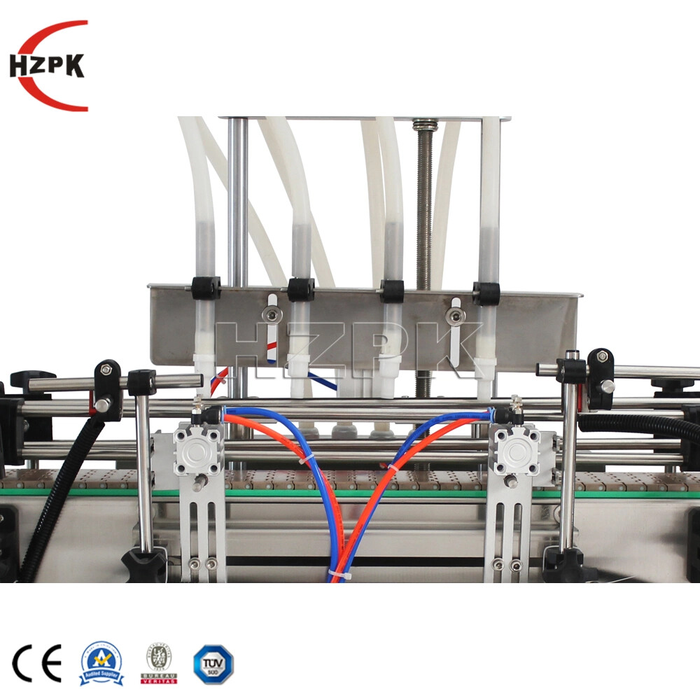 Automatic Desktop Filling Capping Labeling Machine Line Small Bottle Fill System