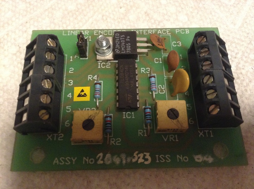 Heidenhain 2061-523 Linear Encoder Interface PCB 2047-522