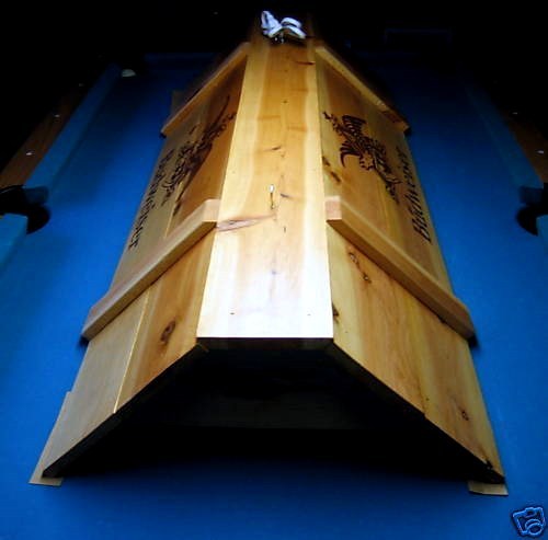 Budweiser Pool Table Light & Cue Rack Combo!! - Billiards Man Cave Bar Lounge