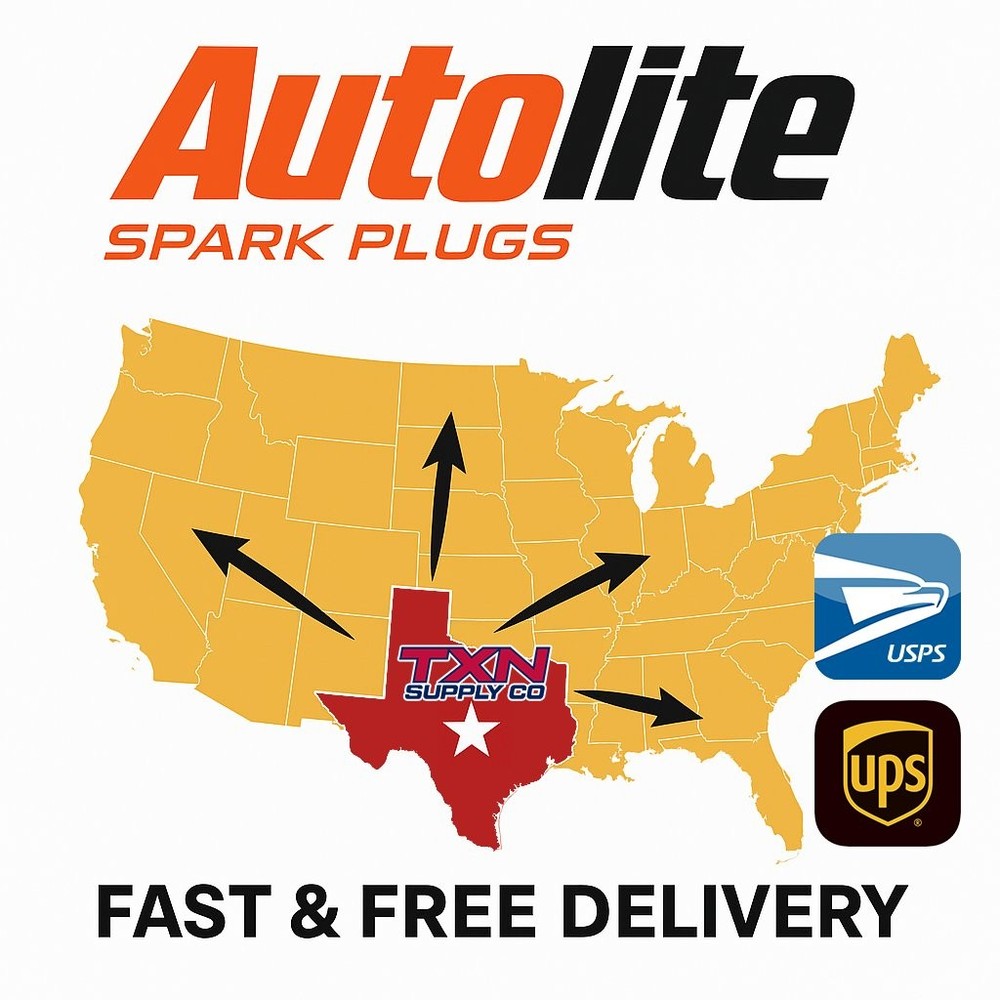 Autolite 65 Copper Core Spark Plugs - 8 Pack