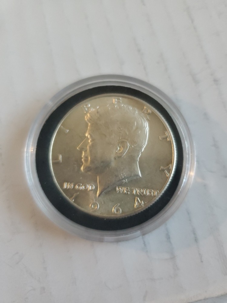 1964 Kennedy Half Dollars, 90% Silver, 2-Pack mint condition