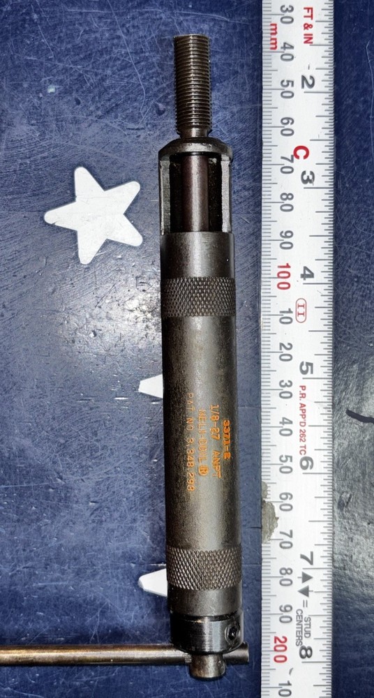 HELI-COIL 1/8-27 Thread Insert Hand ANPT NPT Installation Tool 3371-2