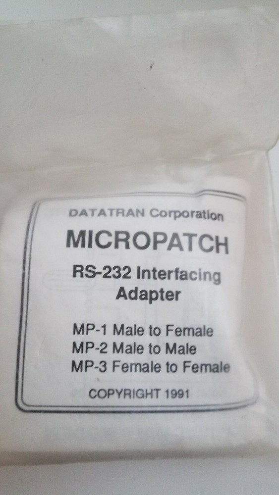 DATATRAN  RS-232 Interface Adapter Micropatch