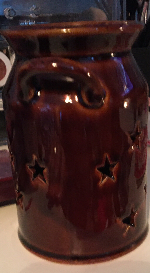 Jaclyn Smith Small Ceramic Candle Holder