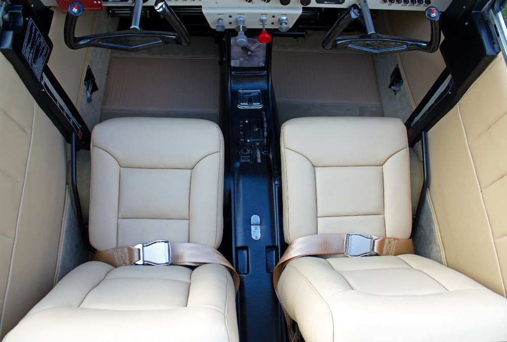 Grumman Tiger/Cheetah custom leather interior