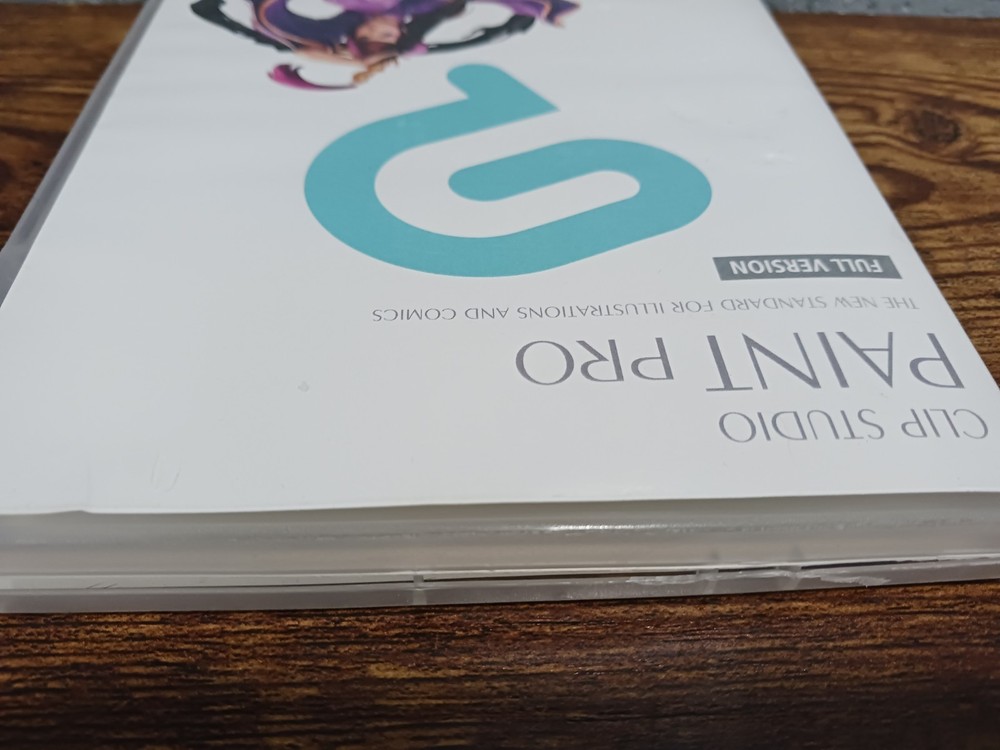 Clip Studio Paint Pro Full Version CD (Smith Micro/Celsys) No Serial Number