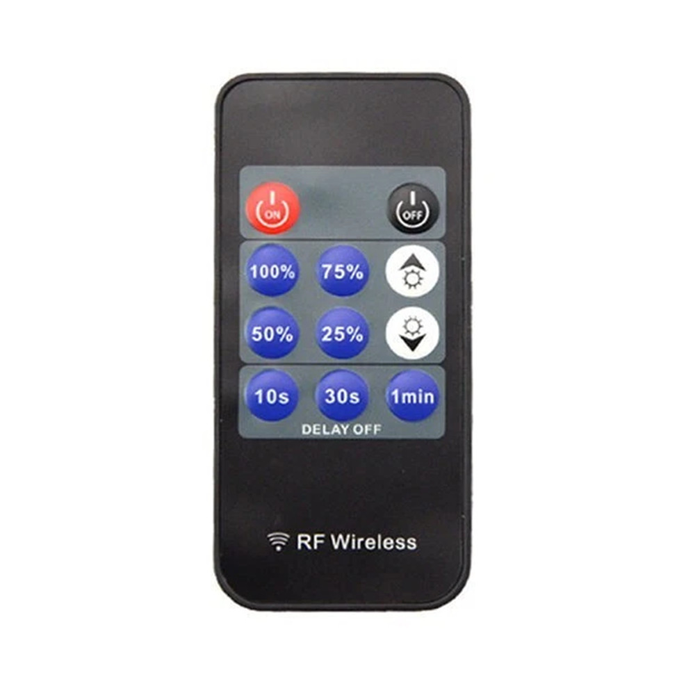 DC12V-24V 8A Dimmer Switch Controller With 11-Key RF Wireless Remote For LED