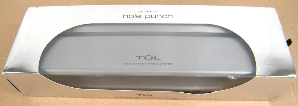 TUL Discbound Hole Punch Custom Note-Taking System Adjustable 12-Hole Punch