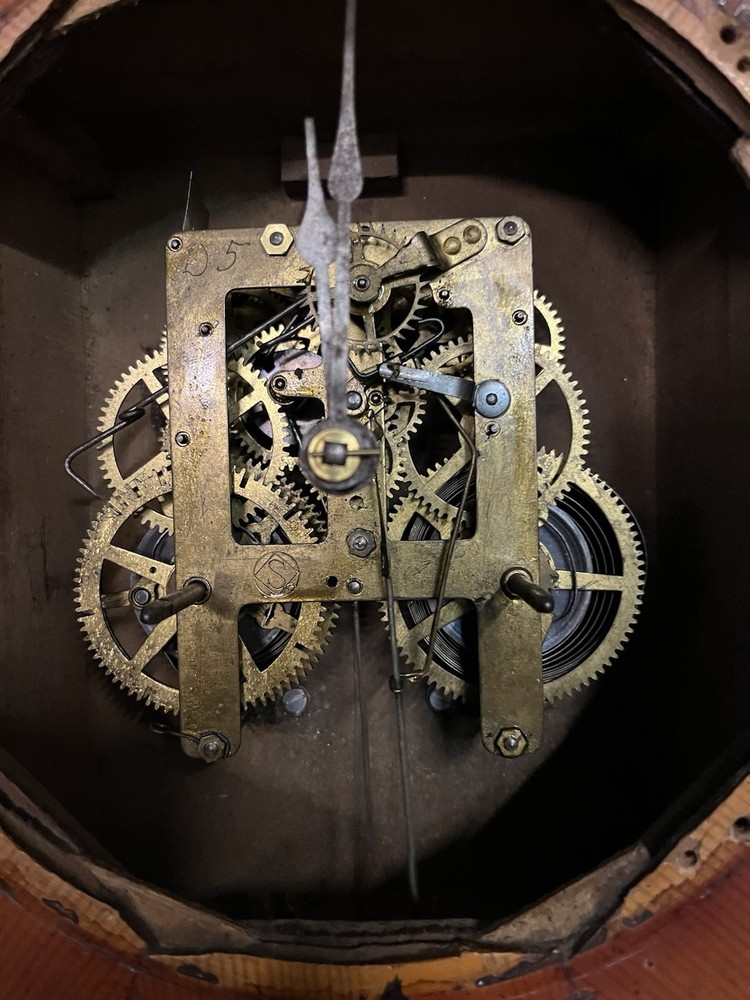 ANTIQUE TRADE MARK PENDULUM REGULATOR WALL CLOCK