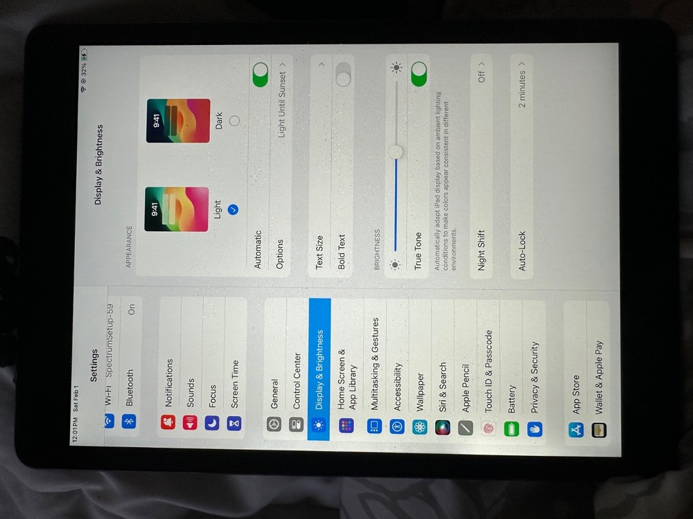 Apple iPad 9th Generation 64gb wifi Space Gray