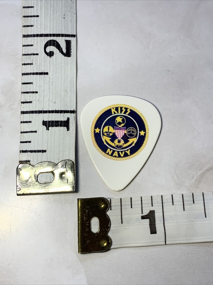 Vintage Guitar Pick KISS Tommy Thayer Kiss Navy guitar pick KISS VTG Navy Kiss