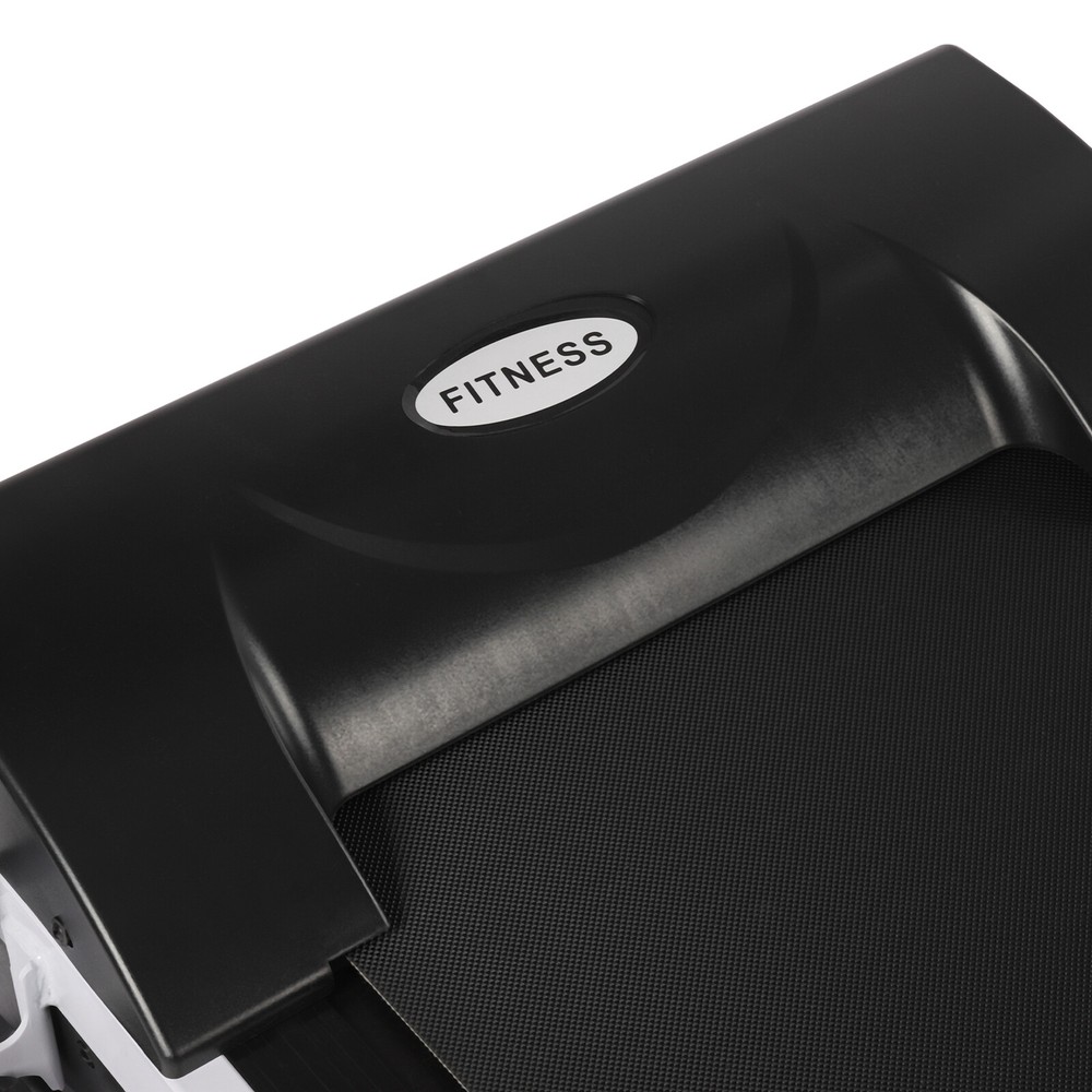 Compact Walking Treadmill with Heart Rate Sensor & Safety Handrails