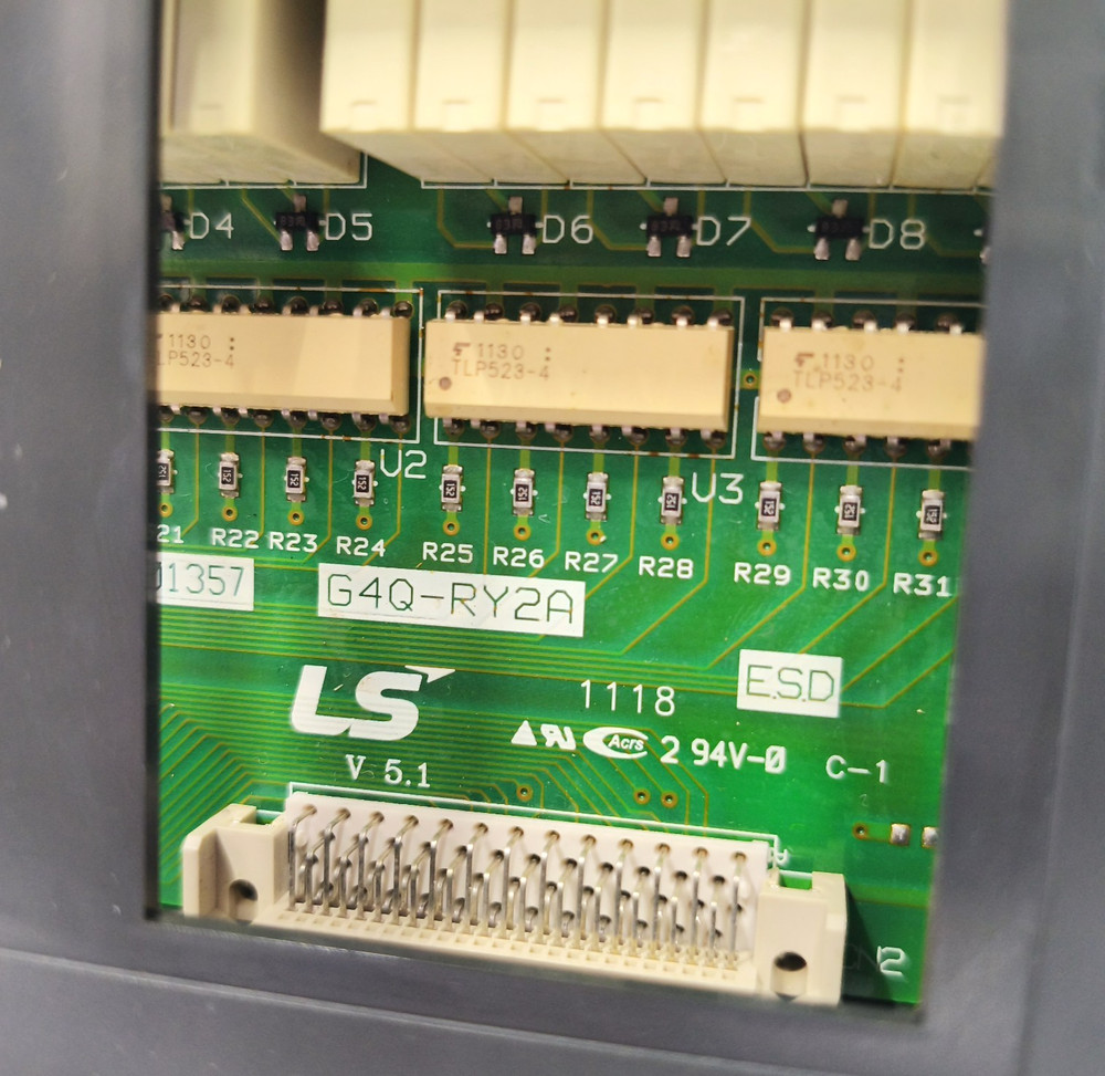 LS G4Q-RY2A RELAY OUTPUT PLC MODULE AC220V 2A