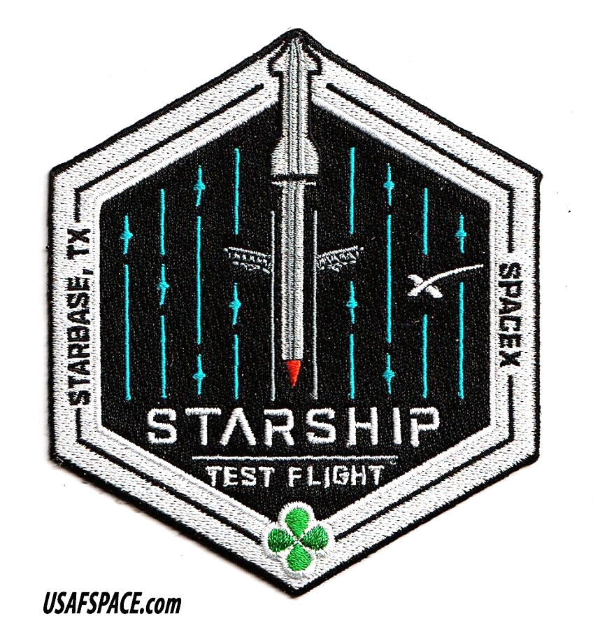 Authentic SPACEX -STARSHIP TEST FLIGHT-SUPER HEAVY- STARBASE, TX- Employee PATCH
