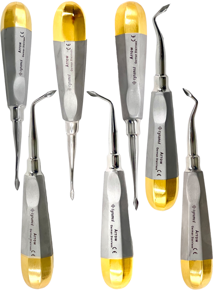 GERMAN DENTAL TOOTH SURGERY SPADE CONCAVE ROOT TIP ELEVATOR DENTAL ELEVATORS