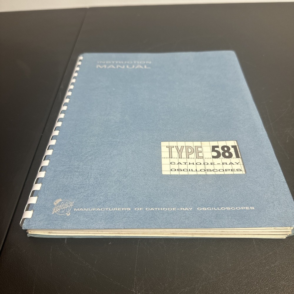 Tektronix Instruction Manual for Type 5819 Cathode-Ray Oscilloscopes