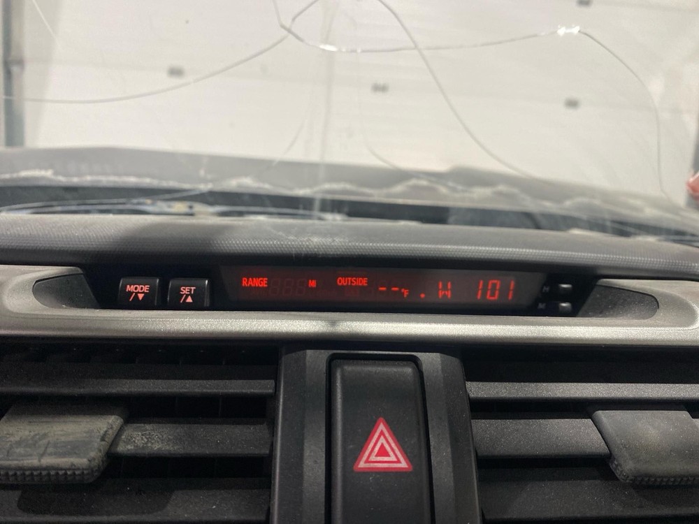 2012 Toyota 4Runner Info Screen