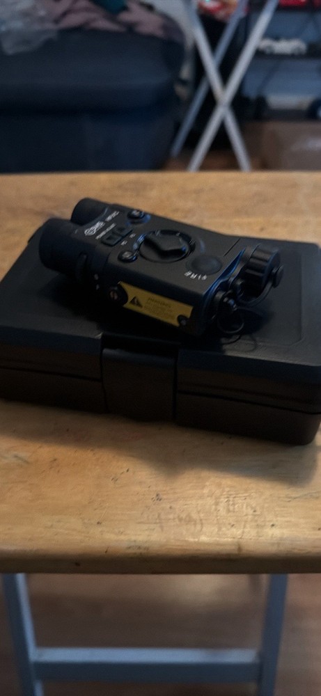 gun laser flashlight combo