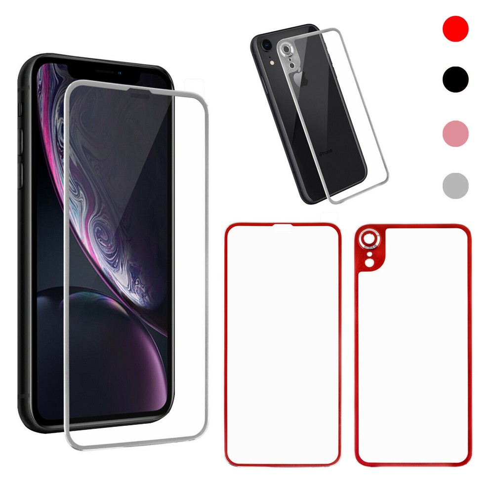 Front and Back Tempered Glass Screen Protector For iPhone X 11 12 Pro Max Mini