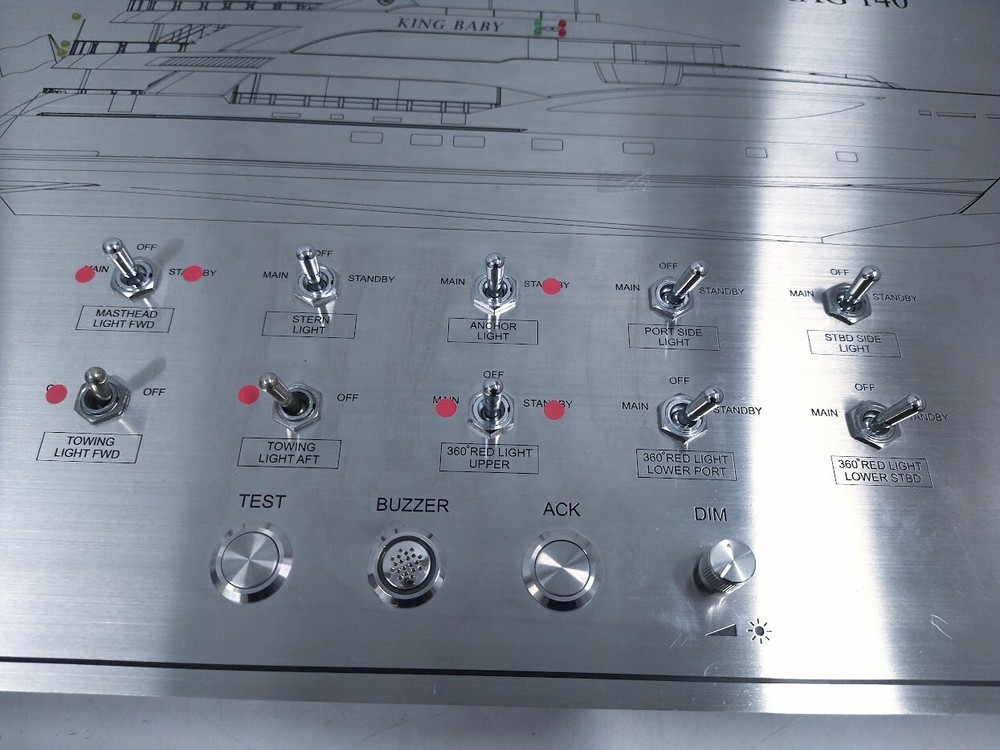 Lopolight, Navigation Light Control Panel (For Parts)