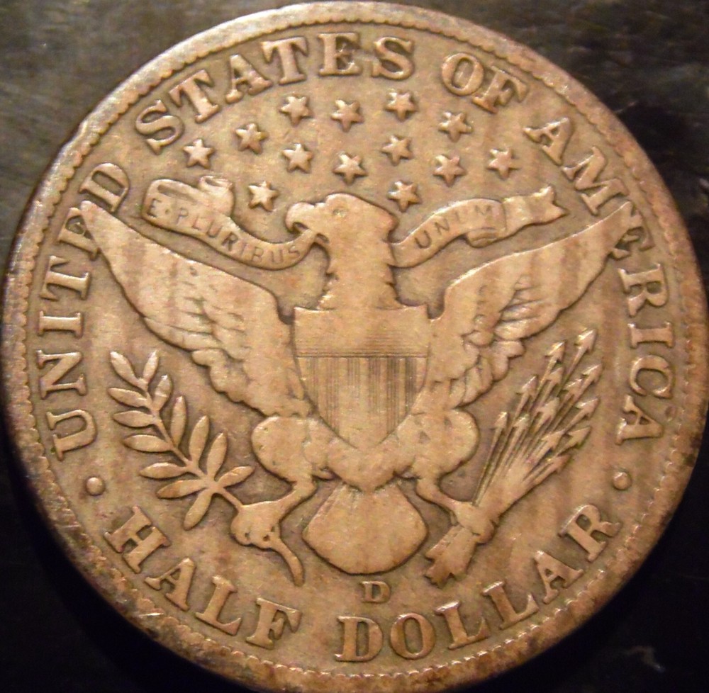1912-D Barber Half Choice Original Fine