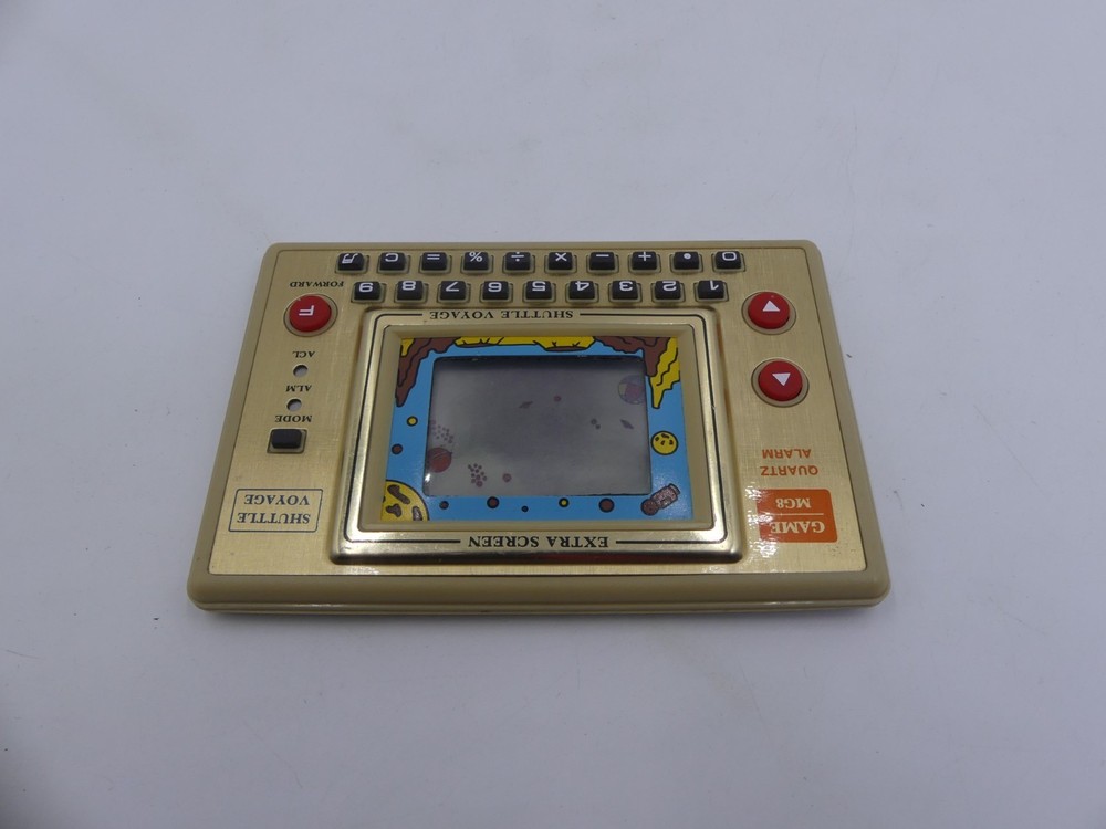 Shuttle Voyage MG-8 LCD Game & Clock