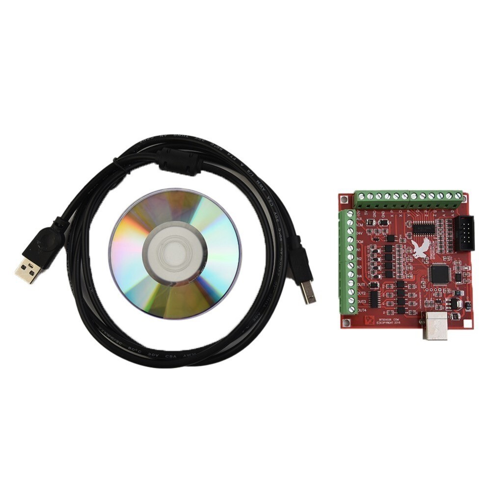 For BREAKOUT Board 4 Interface Driver Motion-Controller CNC USB 100Khz Set