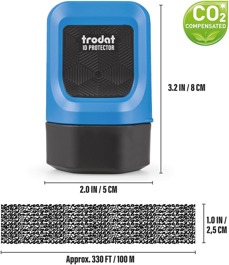 ID Protector Ink Roller – Identity Theft Protection Roller Stamp