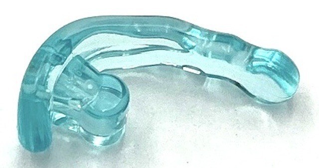 Lego New Trans-Light Blue Wave Rounded Energy w/ Bar Handle Power Blast Part