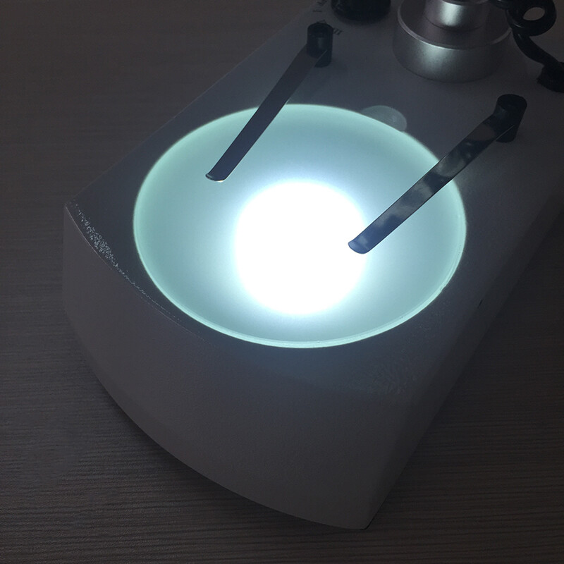 Diameter 95 mm Working Stage Transparent Translucent Round Specimen Plate