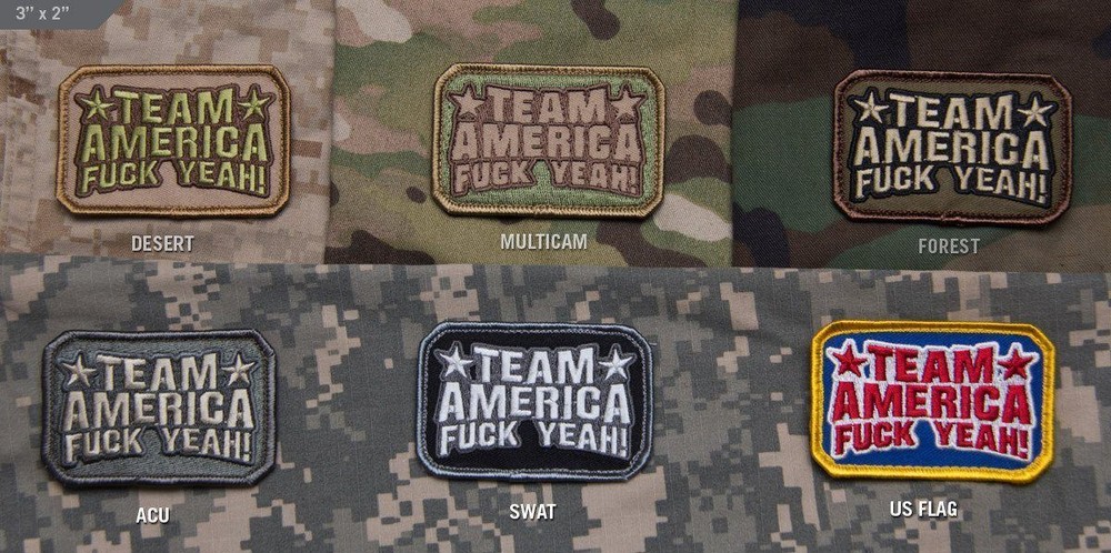 Mil-Spec Monkey Team America Patch