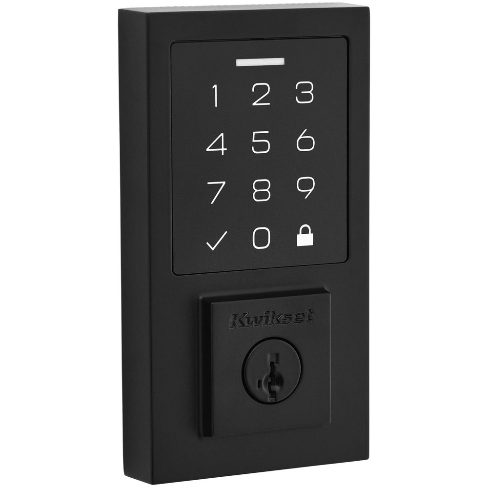 Kwikset SmartCode Deadbolts Touchscreen Single Cylinder Keyless Entry Deadbolt