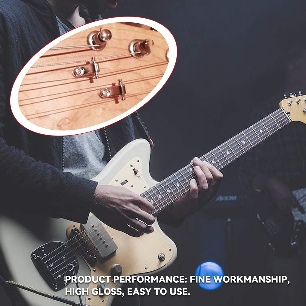 20pcs Sturdy Electric Guitar Roller String Retainers Trees Standard Roller