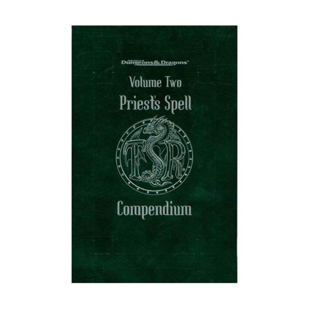 TSR AD&D 2nd Ed Priest's Spell Compendium #2 VG+
