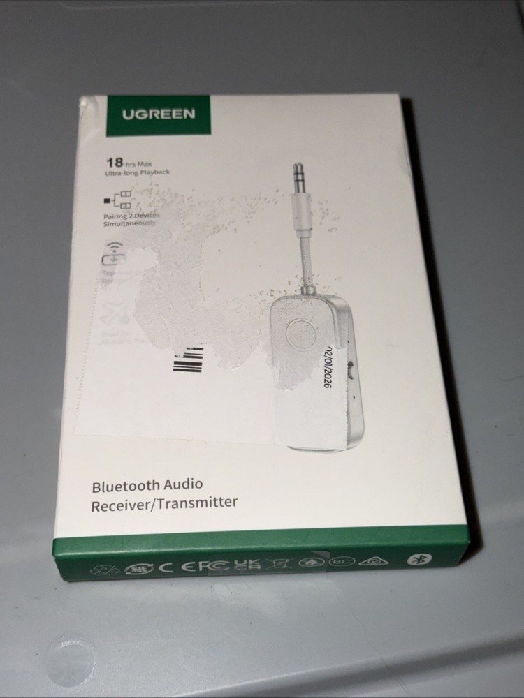 UGREEN Bluetooth Receiver Audio Adapter CM872