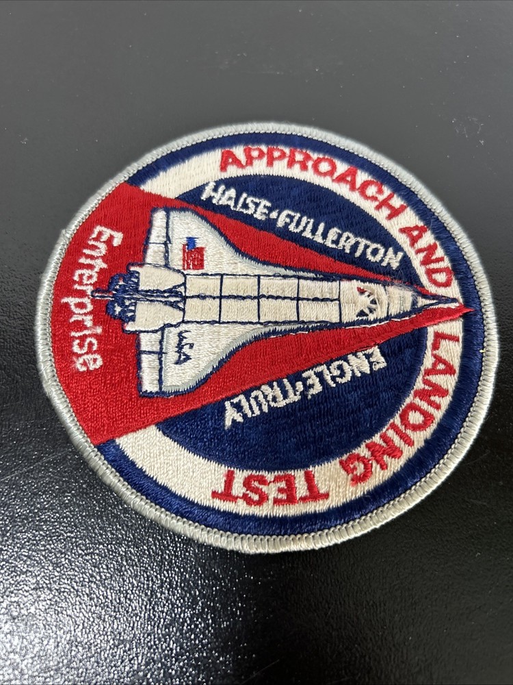 APPROACH AND LANDING TEST Patch Enterprise Space Shuttle