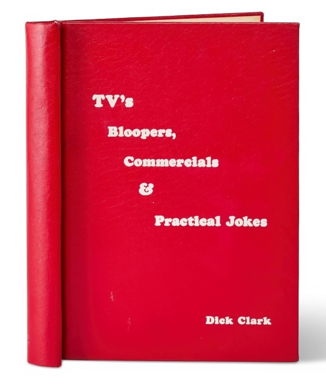 Original Dick Clark Script Binding TV's Bloopers Commercials & Practical Jokes