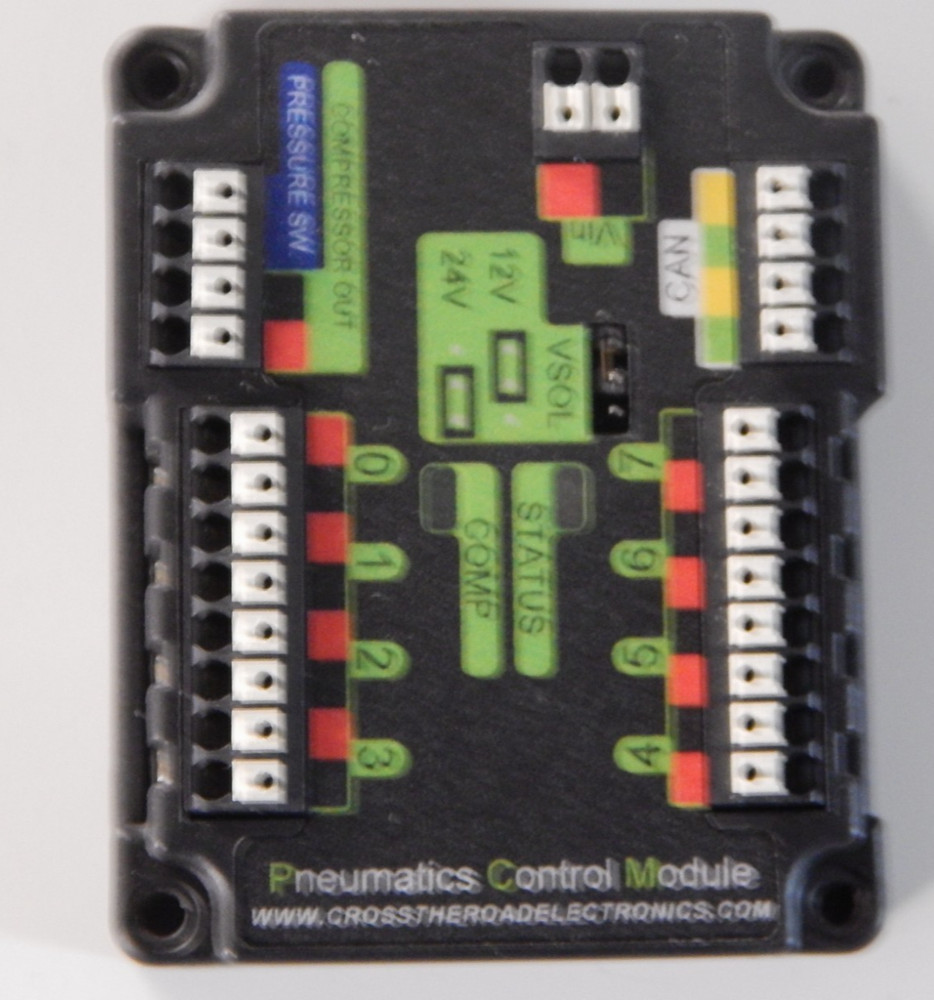 CTR Pneumatic Control Module (PCM): All-in-One CAN Bus Pneumatics Interface