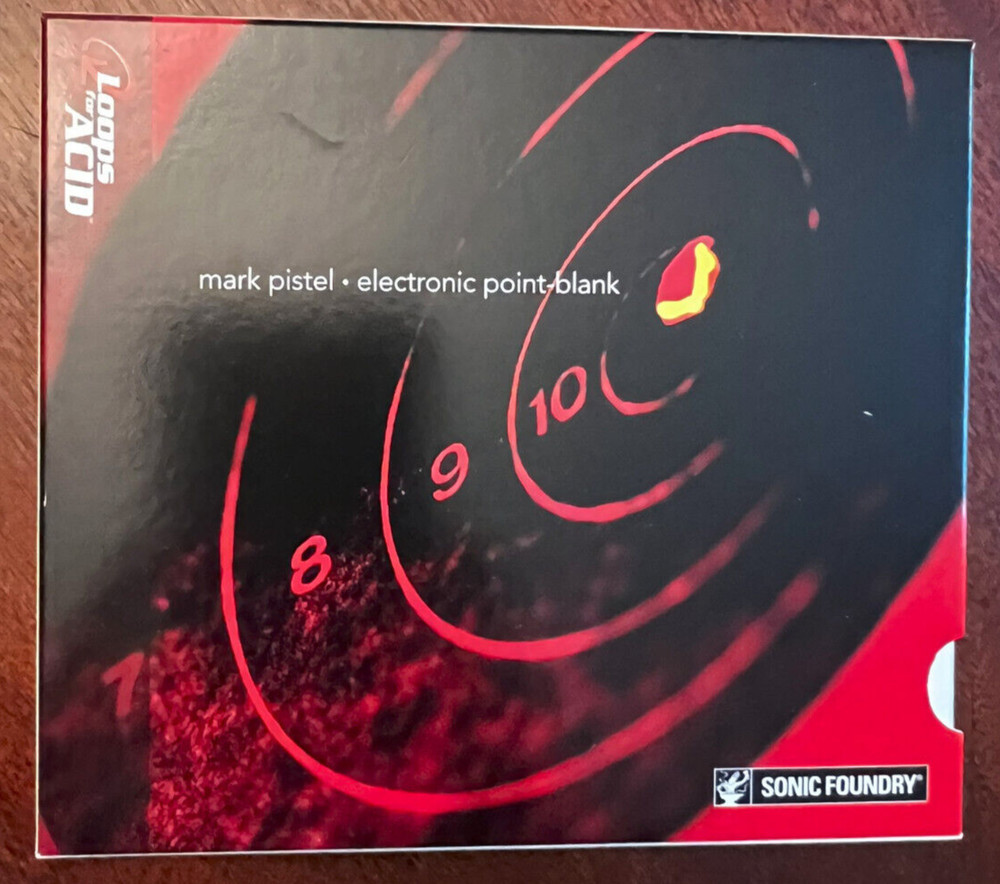Sonic Foundry Mark Pistel Electronic Point-Blank Audio Loops CD - Used