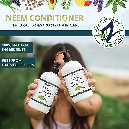 Zatural Neem Scalp Conditioner (8 Ounce)