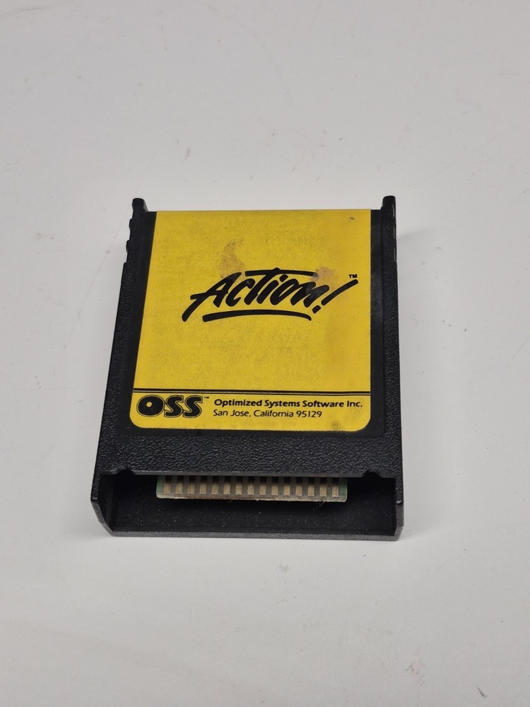OSS Action! Programming Cartridge For Atari 1984 Cart Only