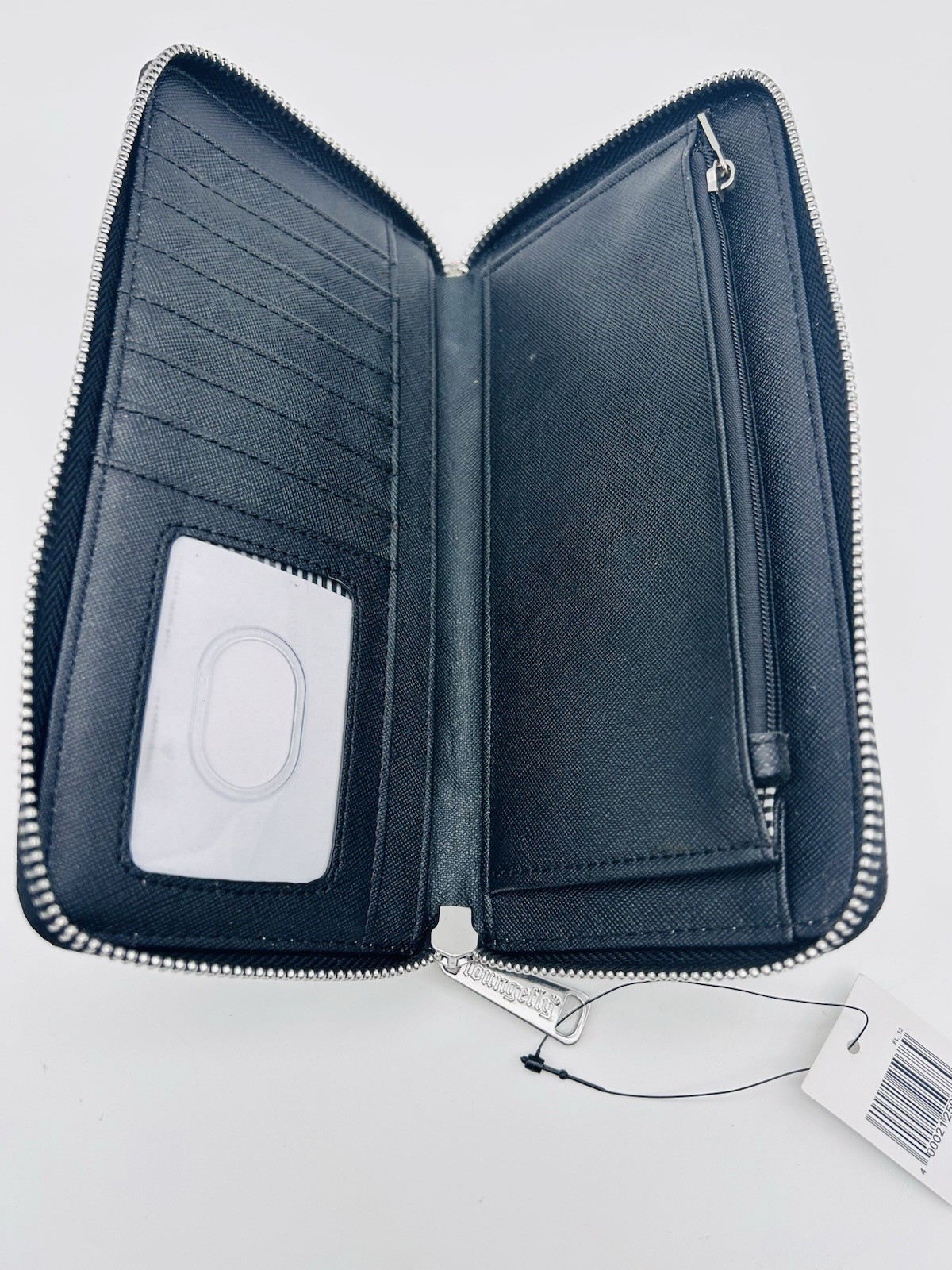 Disney Parks Loungefly Womens Wallet Mickey Mouse All Over Print Zip Around