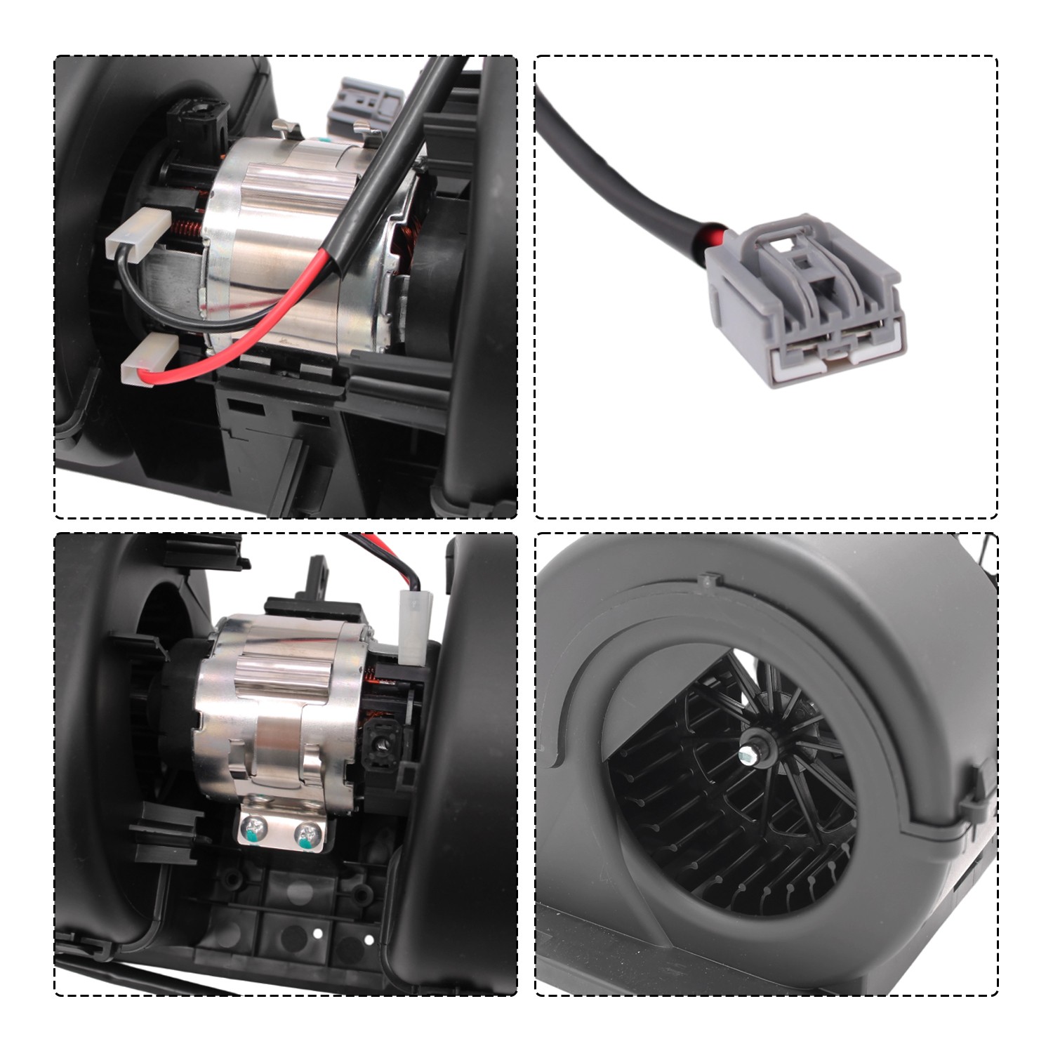 HVAC Heater Blower Motor with Fan Cage for Volvo VNL 2011-2023 85120276 New