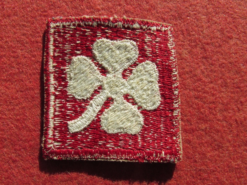 WW 2 US Army Fourth Army 4th Patch Insignia