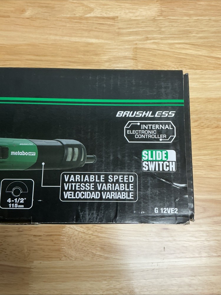 Angle Grinder | 4-1/2-Inch | 12 Amp | AC Brushless Motor | Variable Speed | 3