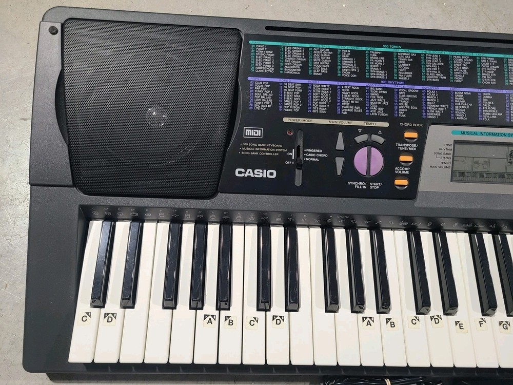 Casio CTK518 61 Key Portable Keyboard (TESTED)