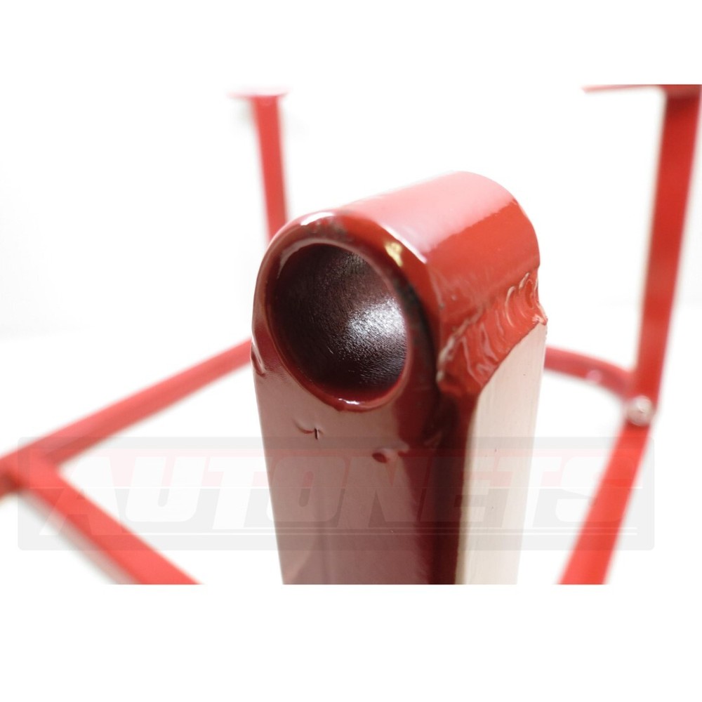 Foldable Red Engine Cradle Stand No wheels Easy Storage for Small Block Ford SBF