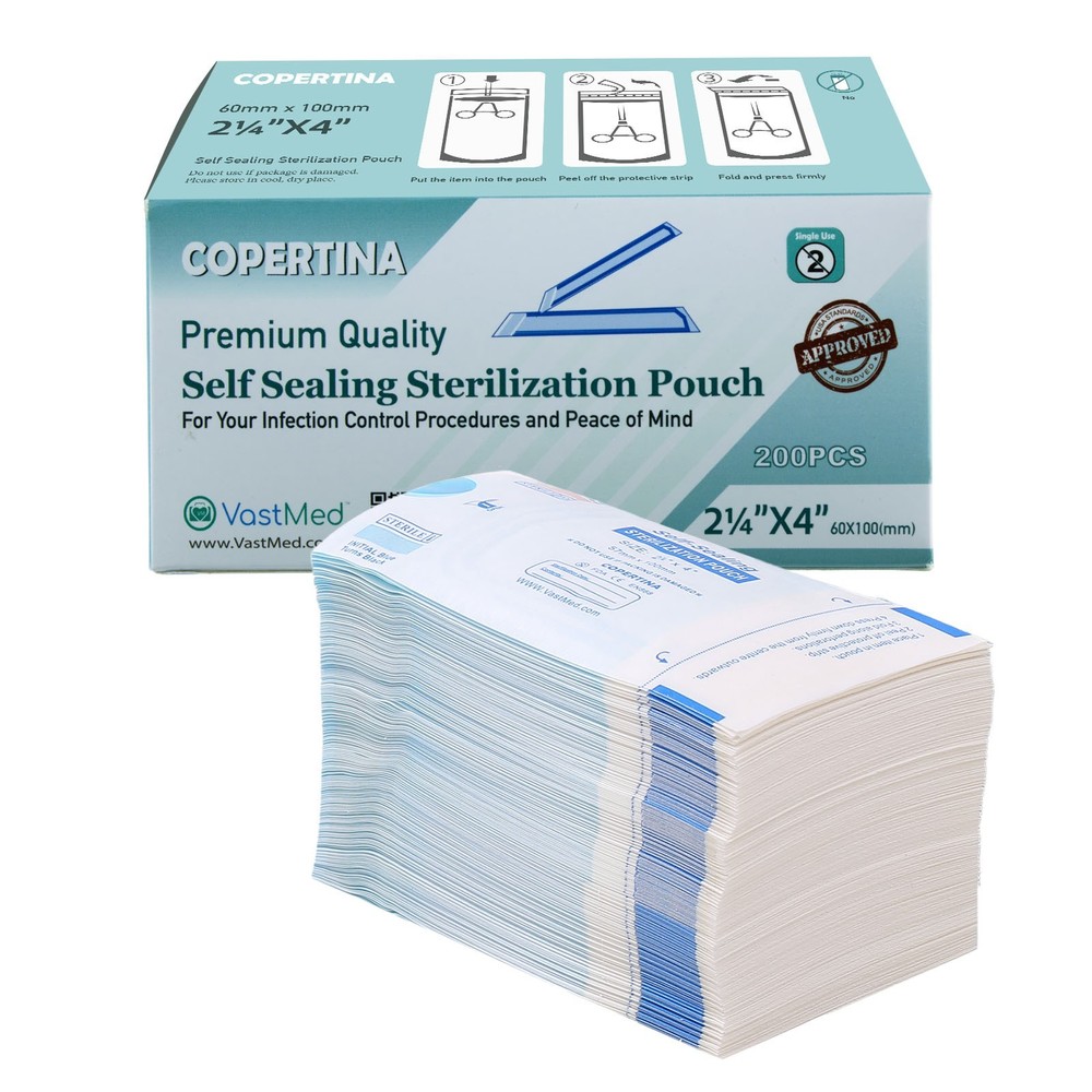 Self-Sealing Sterilization Pouches by Vastmed