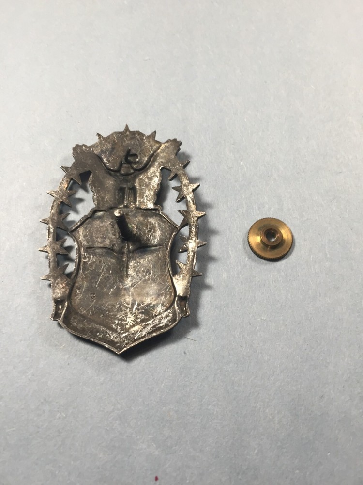 USAF - ROTC Hat Badge Metal, screw back