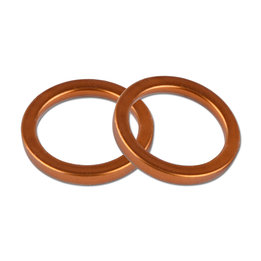 2pcs Muffler Pipe Gaskets For Honda ATC125M XL185S 200M 200S 200X 250ES